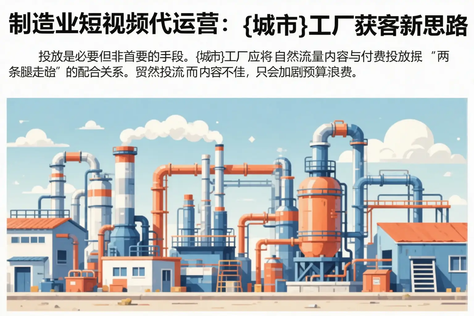 制造业短视频代运营:杨陵工厂获客新思路